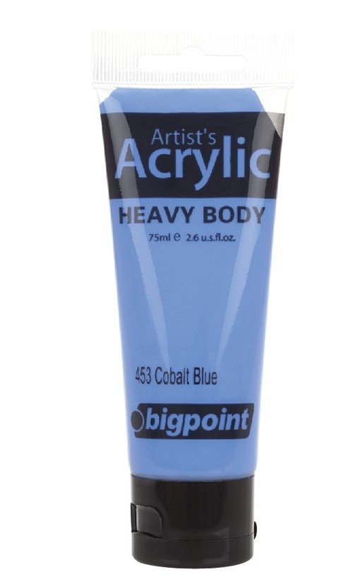 Bigpoint Akrilik Boya 75ml 453 Cobalt Blue