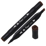 Tinge Twin Çift Uçlu Marker Kalemi Br98 Chestnut Brown