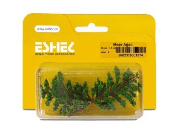 Eshel Maket Meşe Ağacı 7,5cm 2li