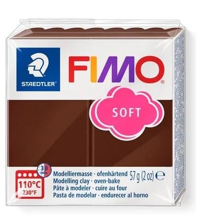 Fimo Soft Polimer Kil 57gr 75 Chocolate