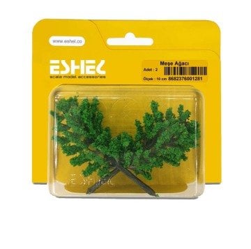 Eshel Maket Meşe Ağacı 10cm 2li