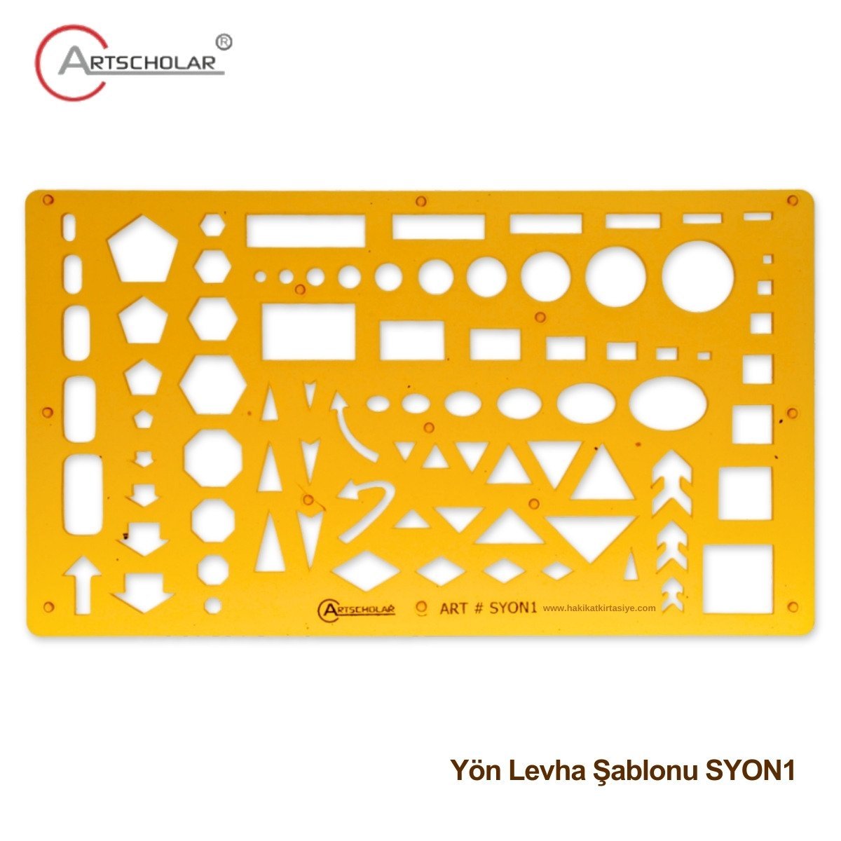 Artscholar Yön Levha Şablonu