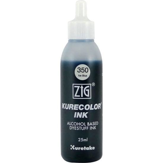 Zig Kurecolor Ink Alkol Bazlı Mürekkep 25ml 350 Ice Blue
