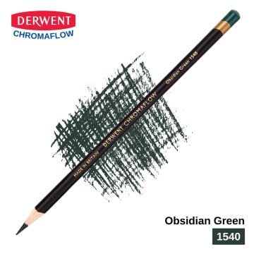 Derwent Chromaflow Kuru Boya Kalemi 1540 Obsidian Green