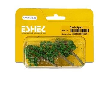 Eshel Maket Ceviz Ağacı 4,5cm 3lü