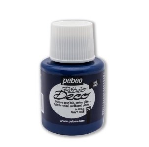 Pebeo Deco Su Bazlı Ahşap Boya 110ml Mat 79 Marine