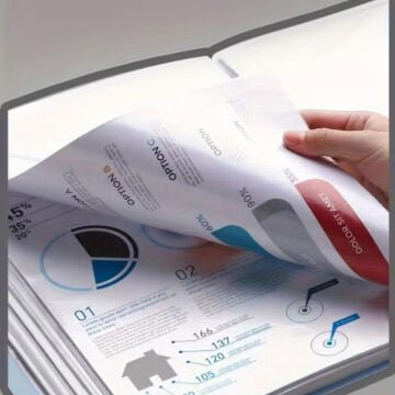 Art Elegant Sunum Dosyası A4 40lı Mavi