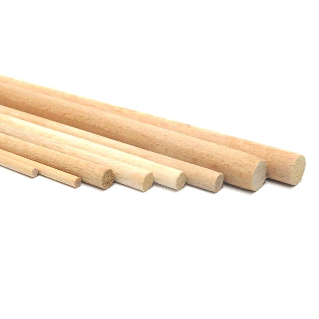 Art Elegant Balsa Çıta Yuvarlak 5mm 100cm 10lu Paket