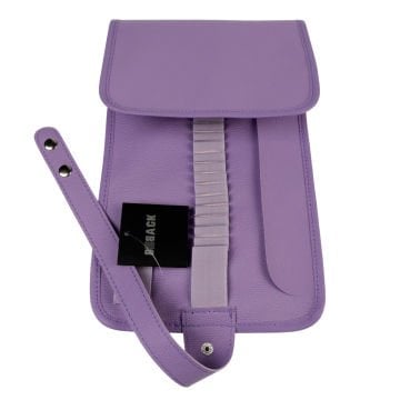 BBack Sanatsal Rulo Kalemlik Deri 36lı Lila