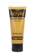 Bigpoint Akrilik Boya 75ml 676 Yellow Ochre