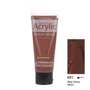 Bigpoint Akrilik Boya 75ml 681 Red Ochre