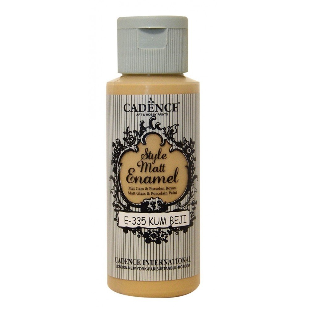 Cadence Style Matt Enamel Cam Boyası 59ml 335 Kum Beji