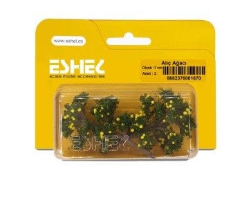 Eshel Maket Alıç Ağacı 7cm 2li