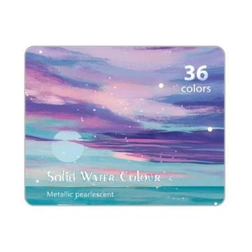 Art Elegant Sulu Boya Seti Yarım Tablet 42 Parça