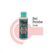 Rich Multi Surface Akrilik Boya 120ml 2146 Bej Pembe