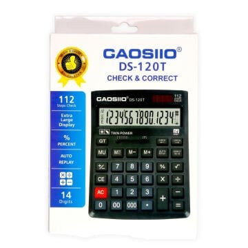 Ente Hesap Makinesi DS-120T