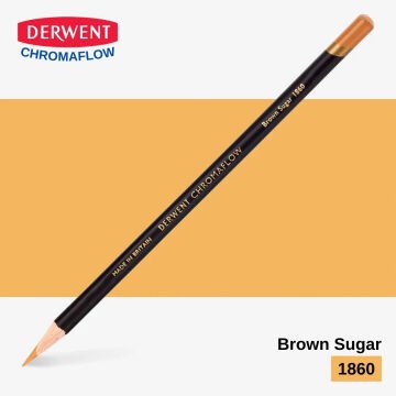Derwent Chromaflow Kuru Boya Kalemi 1860 Brown Sugar