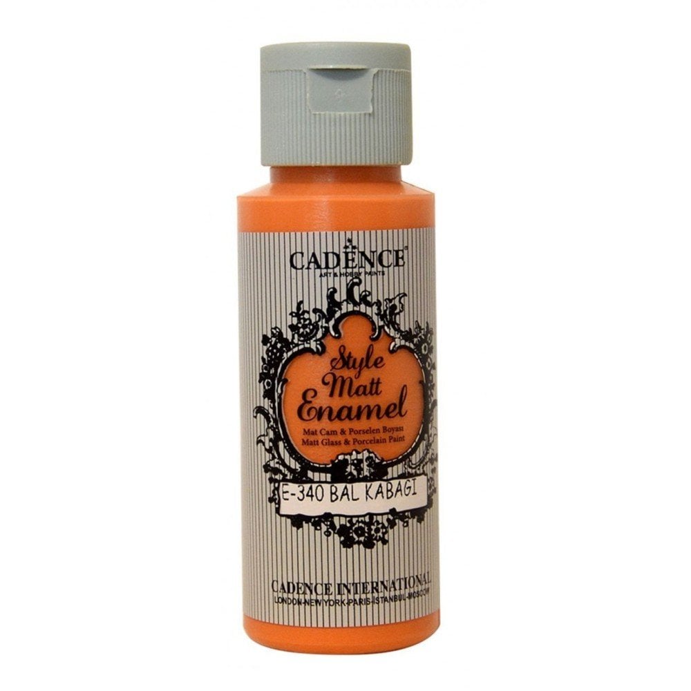 Cadence Style Matt Enamel Cam Boyası 59ml 340 Balkabağı