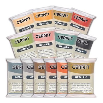 Cernit Metallic Polimer Kil 56gr 460 Magenta