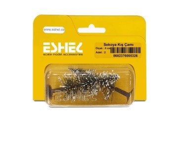 Eshel Maket Sekoya Kış Çamı 6cm 2li