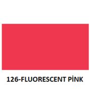 Tinge Twin Çift Uçlu Marker Kalemi F126 Fluorescent Pink