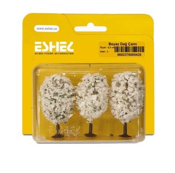 Eshel Maket Beyaz Dağ Çamı 6,5cm 3lü
