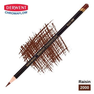 Derwent Chromaflow Kuru Boya Kalemi 2000 Raisin