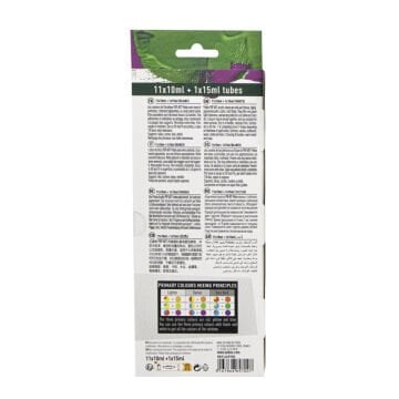 Pebeo Pop Art Akrilik Boya Seti 11x10ml ve 1x15ml 669700