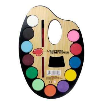 Art Elegant Sulu Boya Seti Paleti 12 Renk N:B719