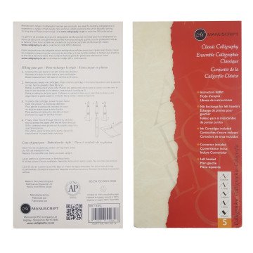 Manuscript Clasic Kaligrafi Seti Sol El MC1185L