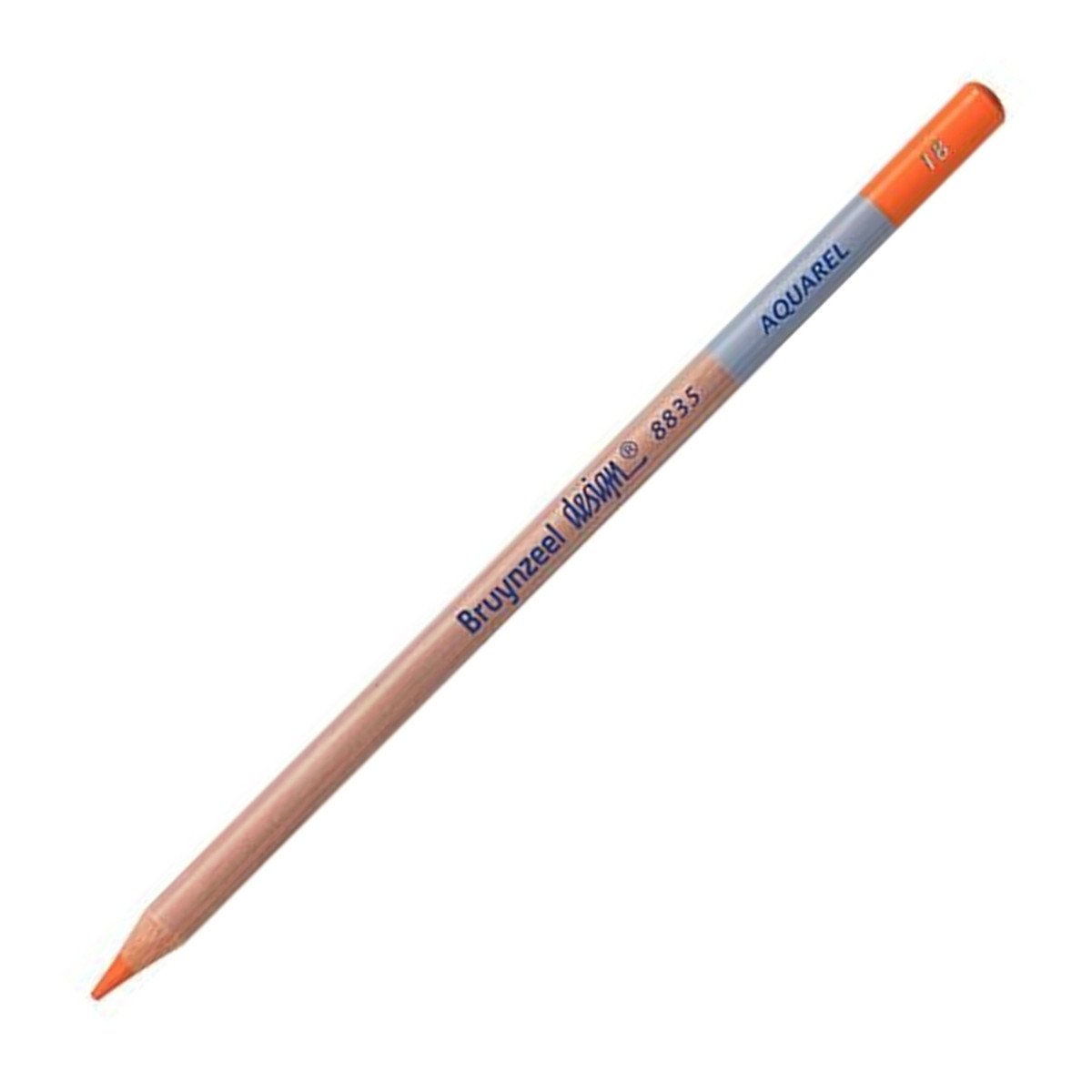 Bruynzeel Design Aquarell Boya Kalemi 18 Permanent Orange