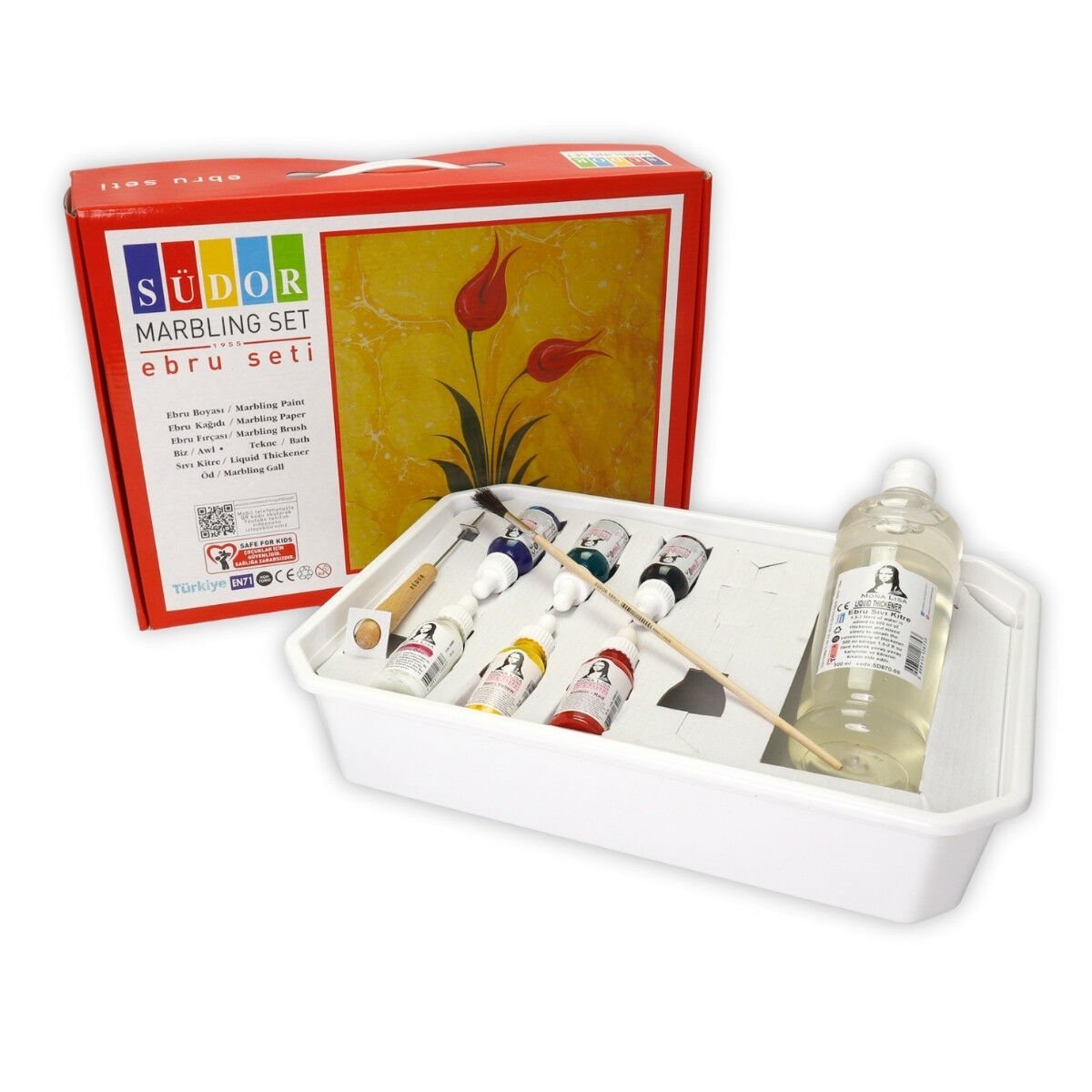 Südor Ebru Boya Seti A4 20 Parça