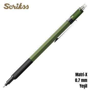 Scrikss Office Versatil Kalem Matri-X 0.5mm Yeşil