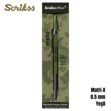 Scrikss Office Versatil Kalem Matri-X 0.5mm Yeşil