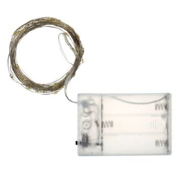 Art Elegant LED Işık Pilli 5mt Gün Işığı