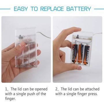 Art Elegant LED Işık Pilli 5mt Gün Işığı