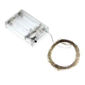 Art Elegant LED Işık Pilli 5mt Gün Işığı