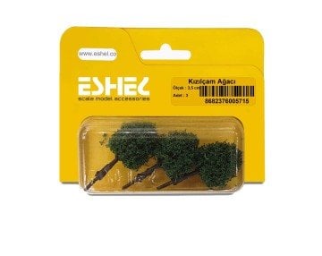 Eshel Maket Kızılçam Ağacı 3,5cm 3lü
