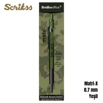 Scrikss Office Versatil Kalem Matri-X 0.7mm Yeşil