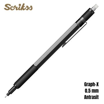 Scrikss Versatil Kalem Graph-X 0.5mm Antrasit