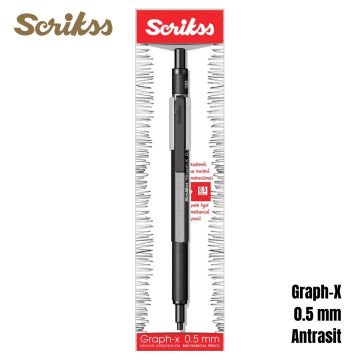 Scrikss Versatil Kalem Graph-X 0.5mm Antrasit