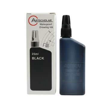Artscholar Waterproof Rapido Çini Mürekkebi 25ml Siyah