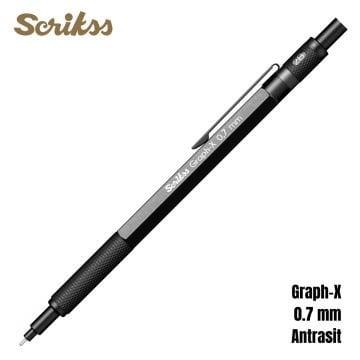Scrikss Versatil Kalem Graph-X 0.7mm Antrasit