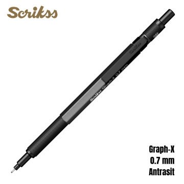 Scrikss Versatil Kalem Graph-X 0.7mm Antrasit