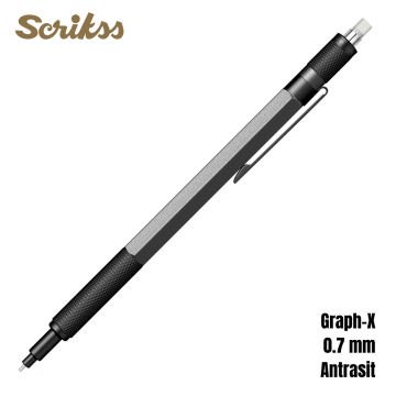 Scrikss Versatil Kalem Graph-X 0.7mm Antrasit
