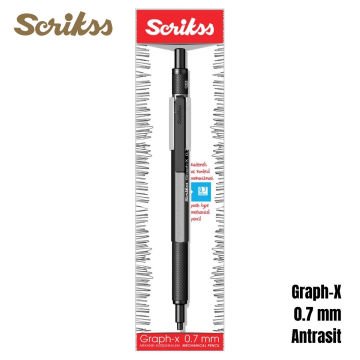 Scrikss Versatil Kalem Graph-X 0.7mm Antrasit