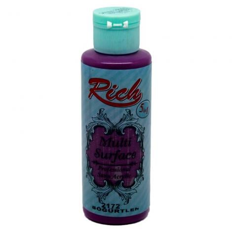 Rich Multi Surface Akrilik Boya 120ml 2172 Böğürtlen