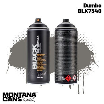 Montana Black Sprey Boya 400ml BLK7340 Dumbo