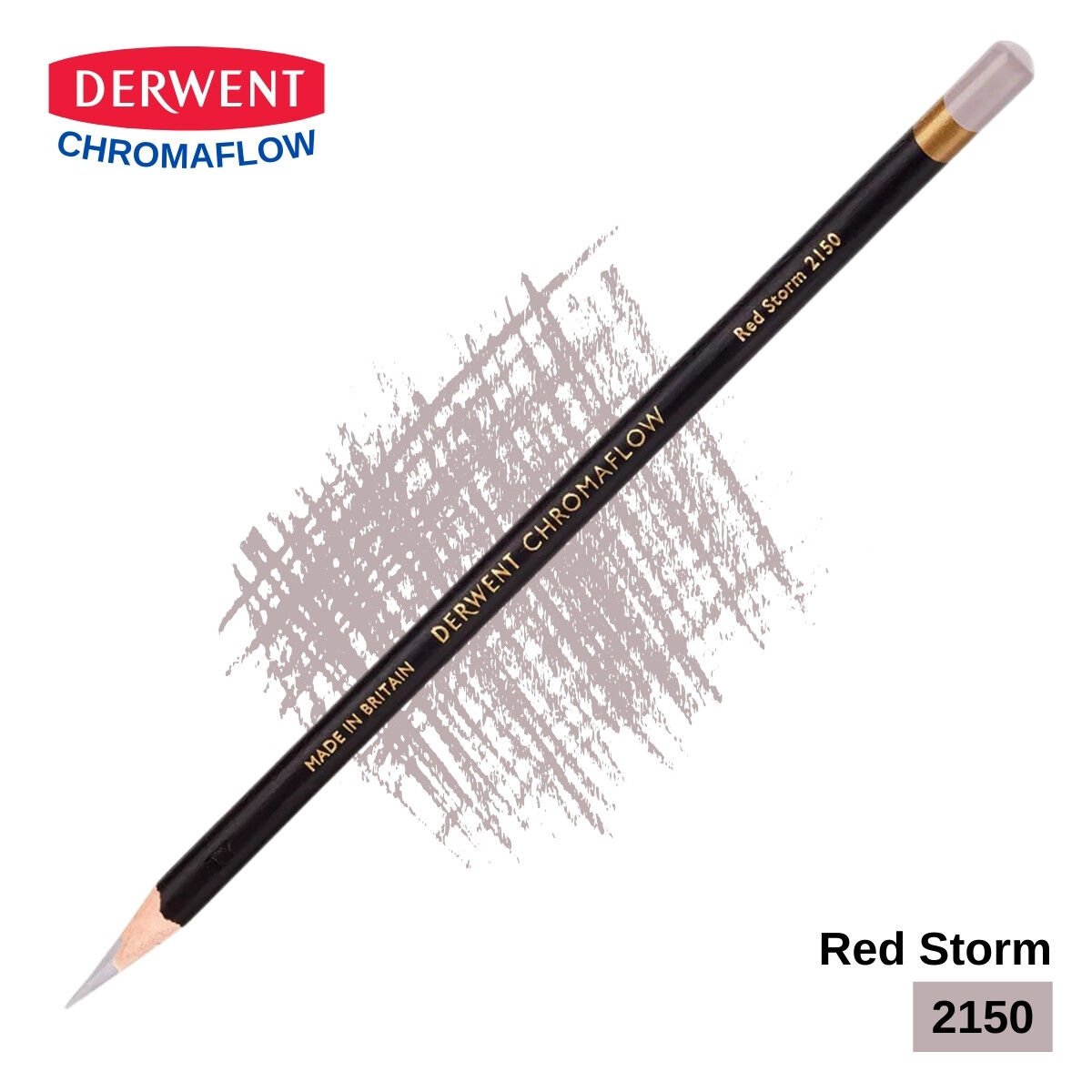 Derwent Chromaflow Kuru Boya Kalemi 2150 Red Storm