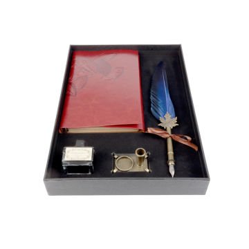 Art Elegant Dolma Kalem Seti Defter Hediyeli 4 Parça